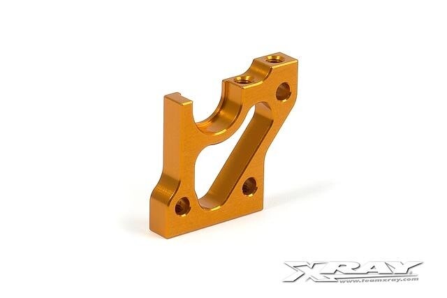 Xray T3 ALU RIGHT LAYSHAFT BULKHEAD - ORANGE - 303014-O - expresní doprava