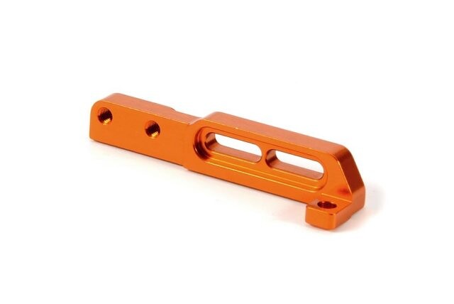 Xray T4'14 ALU MOTOR MOUNT - ORANGE - 303057-O - expresní doprava