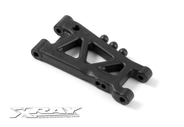 Xray REAR SUSPENSION ARM - EXTRA-HARD - 2-HOLE - 303166 - expresní doprava