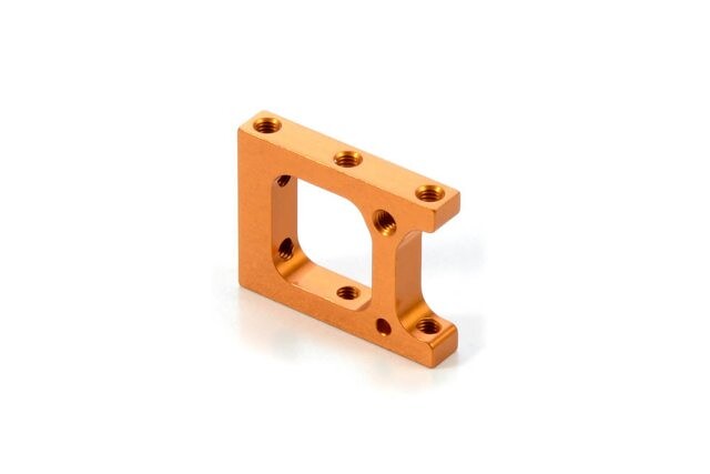 Xray T4 ALU SERVO MOUNT - ORANGE - 306203-O - expresní doprava