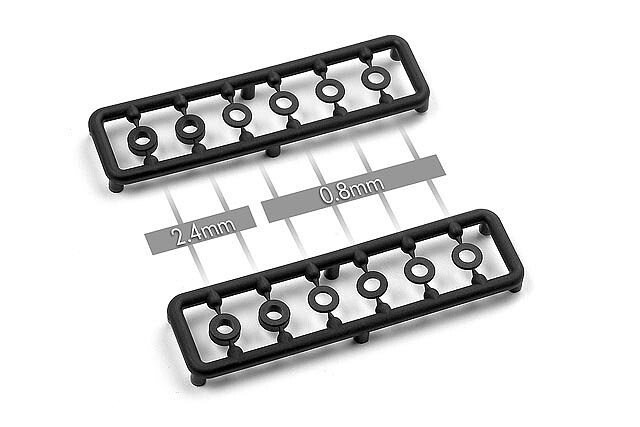 Xray COMPOSITE SET OF SHIMS FOR ALU SHOCKS (2) - 308073 - expresní doprava