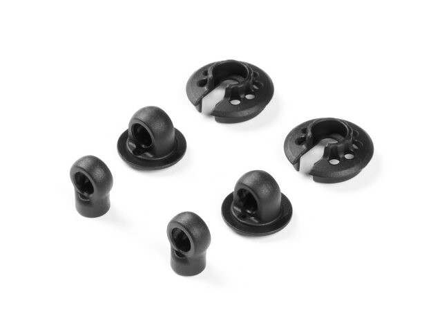 Xray XLP COMPOSITE SHOCK PARTS WITH 2 HOLES - 308336 - expresní doprava