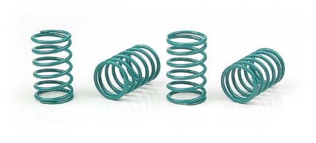 XRAY SPRING-SET D1.5 (15 LB) BLUE-GREEN  (4) - 308384 - expresní doprava