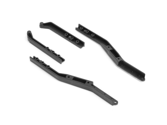 Xray SCX COMPOSITE CHASSIS SIDE GUARDS FOR BENT SIDES CHASSIS L+R - 321252 - expresní doprava