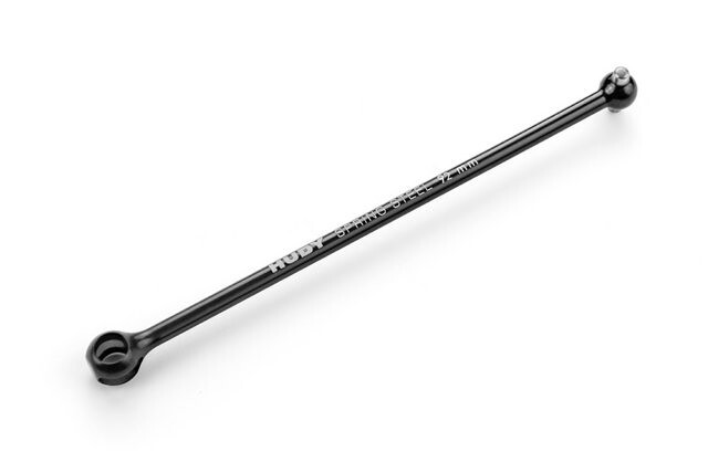 XT4 REAR DRIVE SHAFT 92 MM WITH 2.5 MM PIN - HUDY SPRING STEEL™ 325316