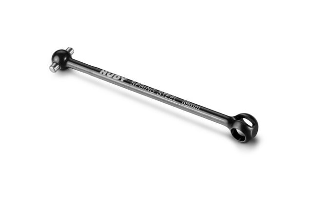 Xray REAR DRIVE SHAFT 69MM WITH 2.5MM PIN - HUDY SPRING STEEL™ - 325322 - expresní doprava