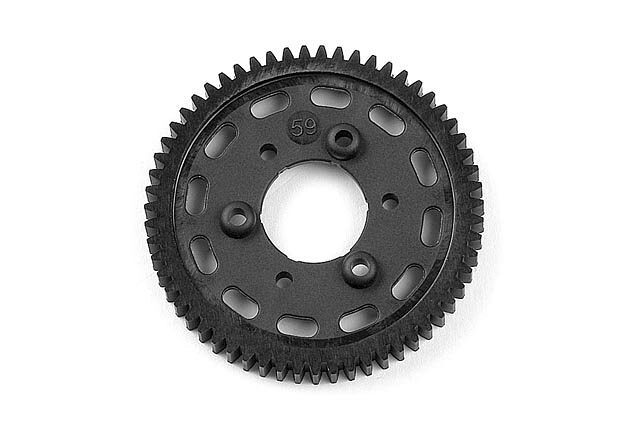 Xray COMPOSITE 2-SPEED GEAR 59T (1st) - 335559 - expresní doprava