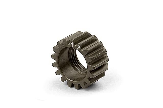 Xray XCA ALU 7075 T6 HARD COATED PINION GEAR - 17T (1ST) - 338517 - expresní doprava