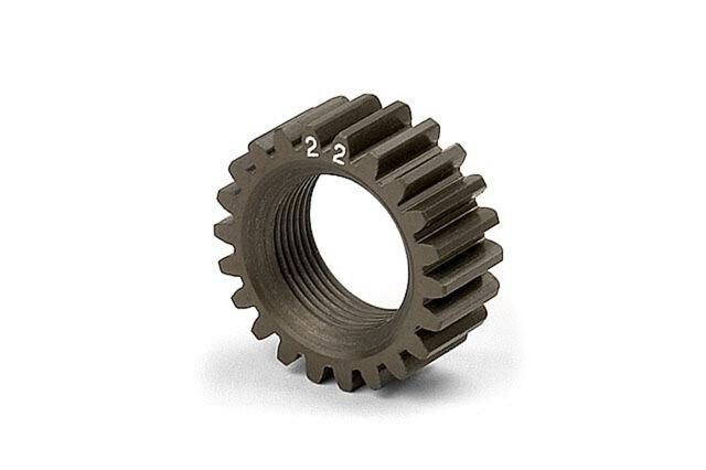 Xray XCA ALU 7075 T6 HARD COATED PINION GEAR - 22T (2ND) - 338522 - expresní doprava