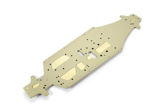 Xray XT8 ALU CHASSIS - HARD COATED SWISS 7075 T6 (3MM) - 351123 - expresní doprava