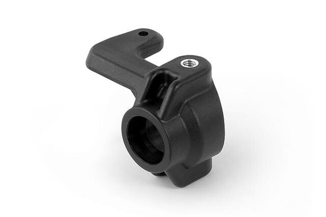 Xray XB808 COMPOSITE STEERING BLOCK RIGHT - MOULDED-IN STEEL BUSHING - 352252 - expresní doprava