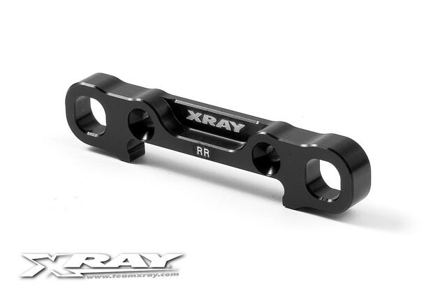 Xray ALU REAR LOWER SUSP. HOLDER - REAR - SQUARE ADJ. ROLL-CENTER - 353327 - expresní doprava