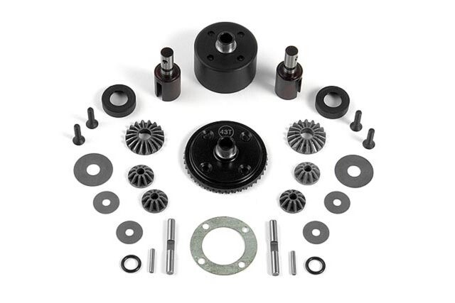 Xray XB808 FRONT/REAR DIFFERENTIAL - SET - 355001 - expresní doprava