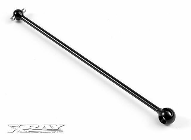 Xray XT8 CVD CENTRAL DRIVE SHAFT FRONT - HUDY SPRING STEEL™ - 355481 - expresní doprava