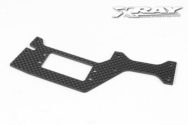 Xray XB808'11 GRAPHITE RADIO PLATE - 356117 - expresní doprava