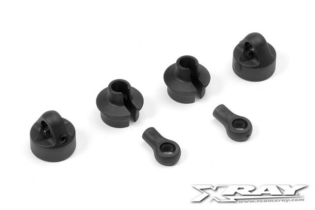 Xray COMPOSITE SHOCK PARTS - 368010 - expresní doprava