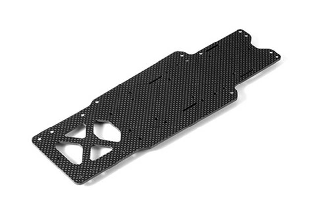 Xray X10'16 CHASSIS - 2.5MM GRAPHITE - 371006 - expresní doprava