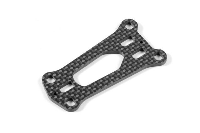 Xray X1 GRAPHITE 2.5MM ARM MOUNT PLATE - 371062 - expresní doprava