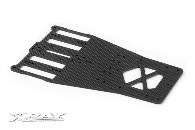 Xray XII CHASSIS - 2.5MM GRAPHITE - 371101 - expresní doprava