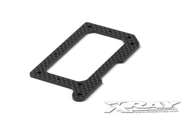 Xray GRAPHITE 2.5MM REAR POD LOWER PLATE - 371141 - expresní doprava