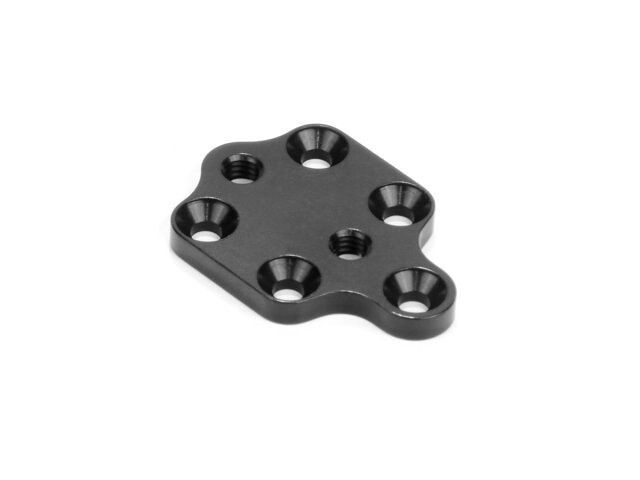 Xray X1 ALU BALL-BEARING ANTI-ROLL BAR HOLDER PLATE - BLACK - 371291 - expresní doprava