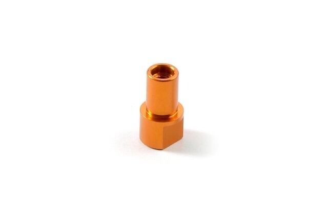 Xray X1 ALU STEERING PIVOT SHAFT - SHORT - 372551-O - expresní doprava