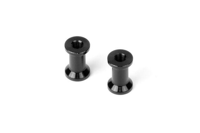 Xray ALU REAR BRACE MOUNT 10.5MM - BLACK (2) - 373075 - expresní doprava