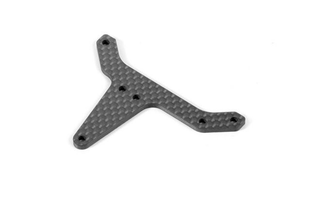 Xray X12 REAR POD UPPER PLATE - GRAPHITE 2.5MM - 373545 - expresní doprava