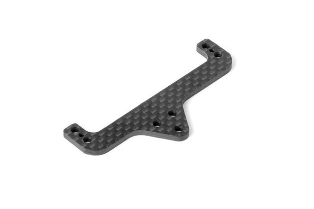 Xray X12'21 REAR POD UPPER PLATE - GRAPHITE 2.5MM - 373552 - expresní doprava