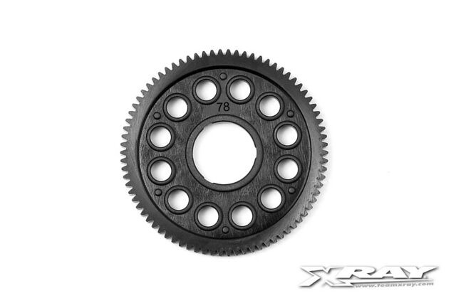 Xray COMPOSITE SPUR GEAR - 78T / 64P - 375878 - expresní doprava