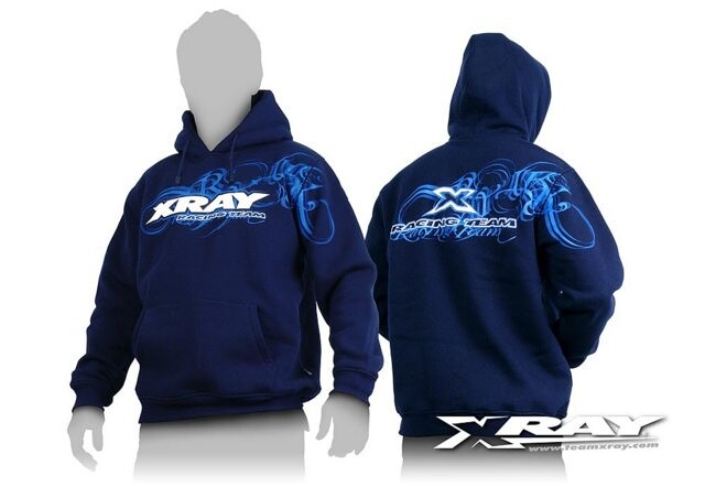 XRAY SWEATER HOODED - BLUE (XXXL) - 395500XXXL - expresní doprava