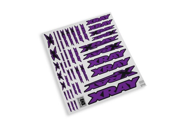 XRAY STICKER FOR BODY - PURPLE - 397313 - expresní doprava