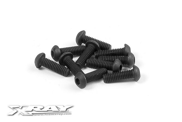 Xray HEX SCREW SH M2.5x8  (10) - 902258 - expresní doprava