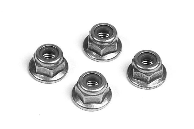 Xray NUT M4 WITH FLANGE  (10) - 960140 - expresní doprava