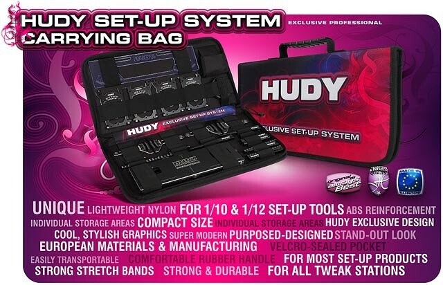 HUDY SET-UP BAG FOR ALL 1/10 CARS - 199221 - expresní doprava