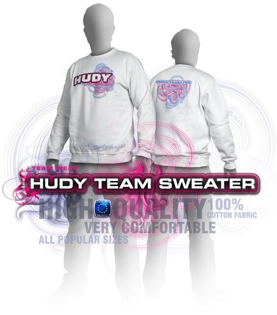 HUDY SWEATER - WHITE (M) - 285400M - expresní doprava