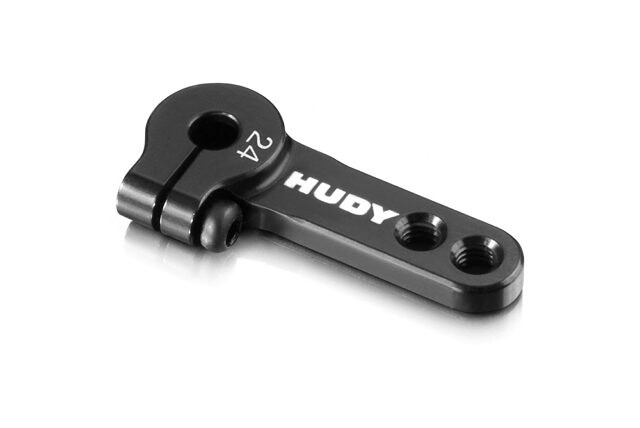 HUDY ALU CLAMP SERVO HORN - HITEC - 2-HOLE M3 - 24T - 293405 - expresní doprava