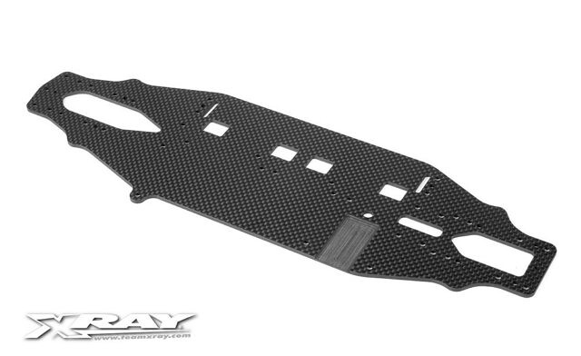 Xray T3'12 CHASSIS 2.5MM GRAPHITE - 301132 - expresní doprava