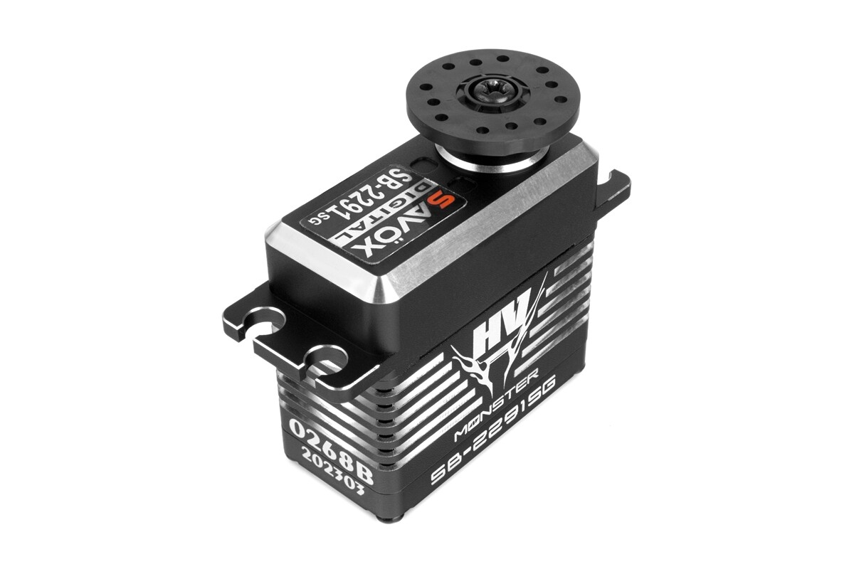 SAVOX SB-2291SG BRUSHLESS HI VOLT Digitální servo (30kg-0,042s/60°) - SAVOX-SB2291SG - expresní doprava