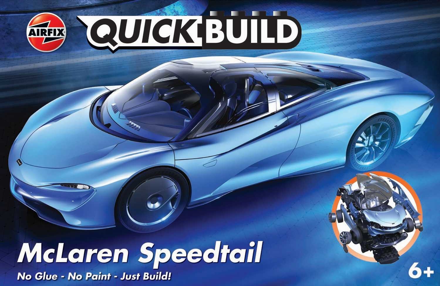 Airfix Quick Build auto J6052 - McLaren Speedtail - 30-J6052 - expresní doprava