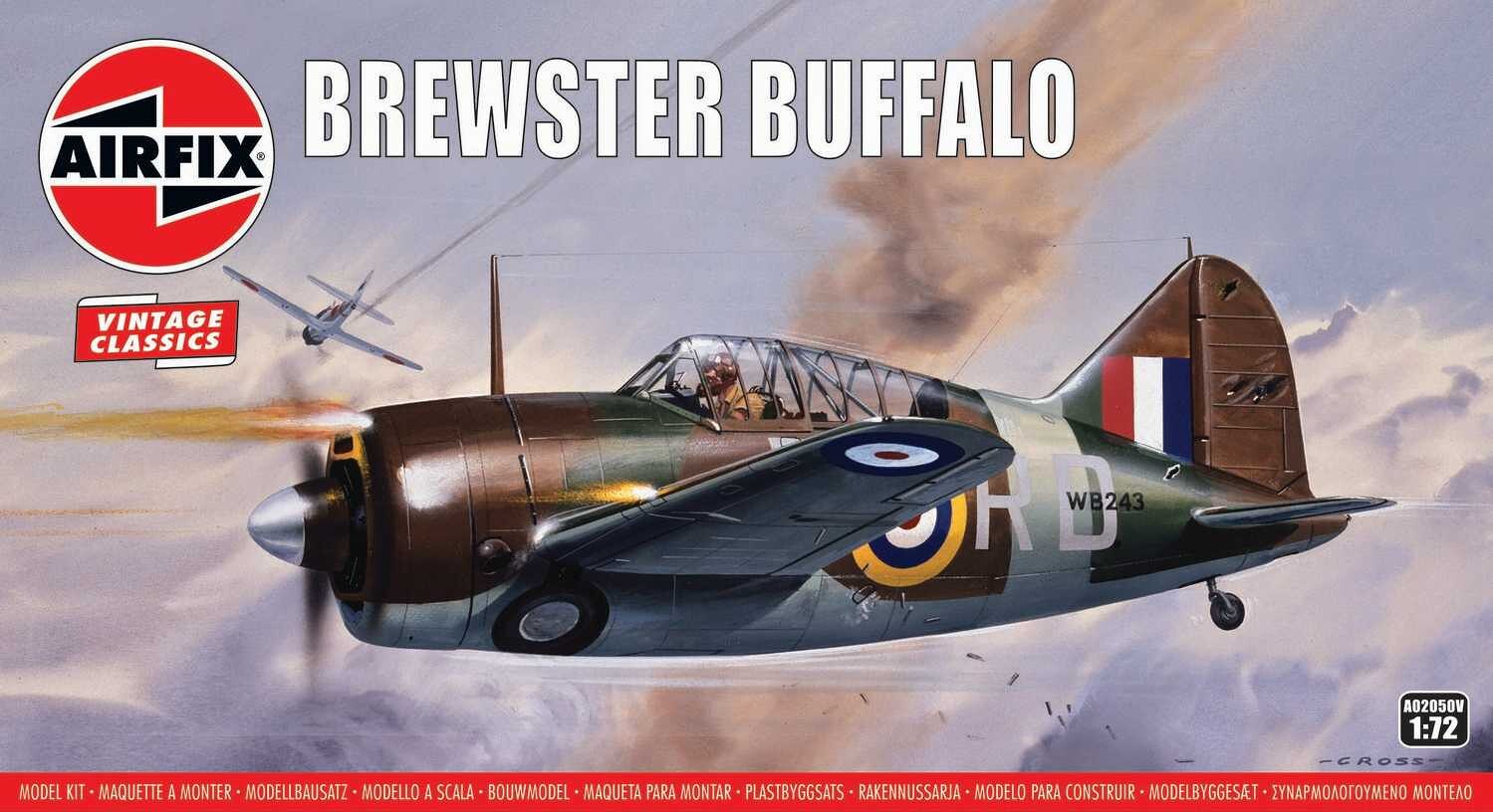 Airfix Classic Kit VINTAGE letadlo A02050V - Brewster Buffalo (1:72) - 30-A02050V - expresní doprava