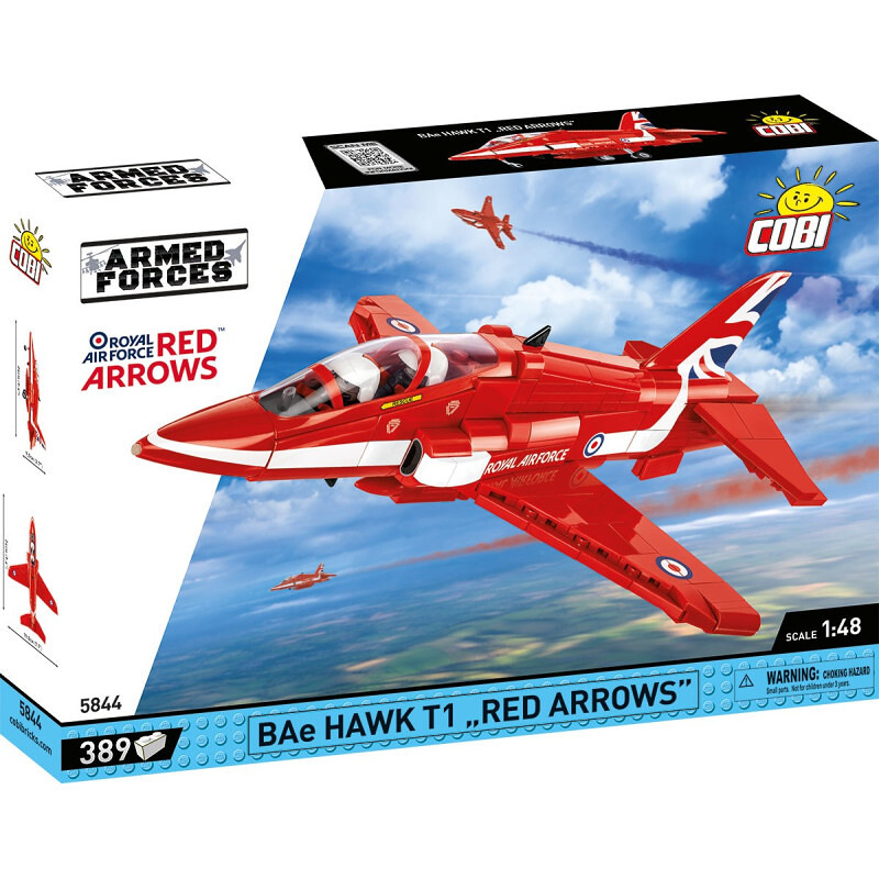 COBI Armed Forces BAe Hawk T1 Red arrows, 1:48, 389 k - COBI-5844 - expresní doprava