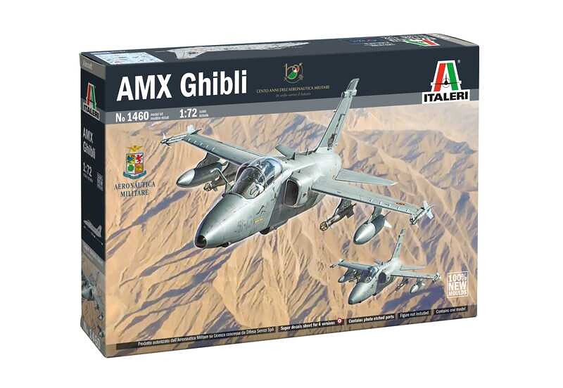 Italeri Model Kit letadlo 1460 - AMX Ghibli (1:72) - 33-1460 - expresní doprava