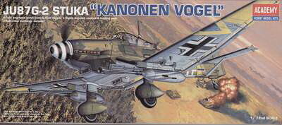 1:72 Academy 12404 Ju 87G-2 Stuka "Kanonenvogel" - 101/12404 - expresní doprava