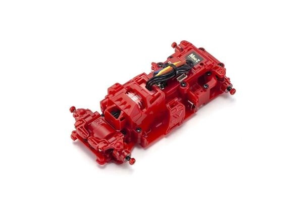 Kyosho Mini-Z MA030 EVO Chassis Set (AWD-DWS-8500KV) Red Limited - K.32180R - expresní doprava