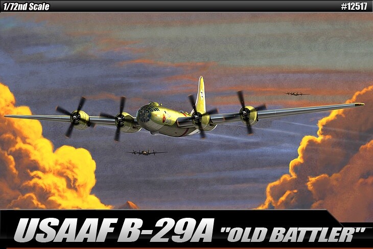 1:72 Academy 12517 B-29A "Old Battler" - 101/12517 - expresní doprava