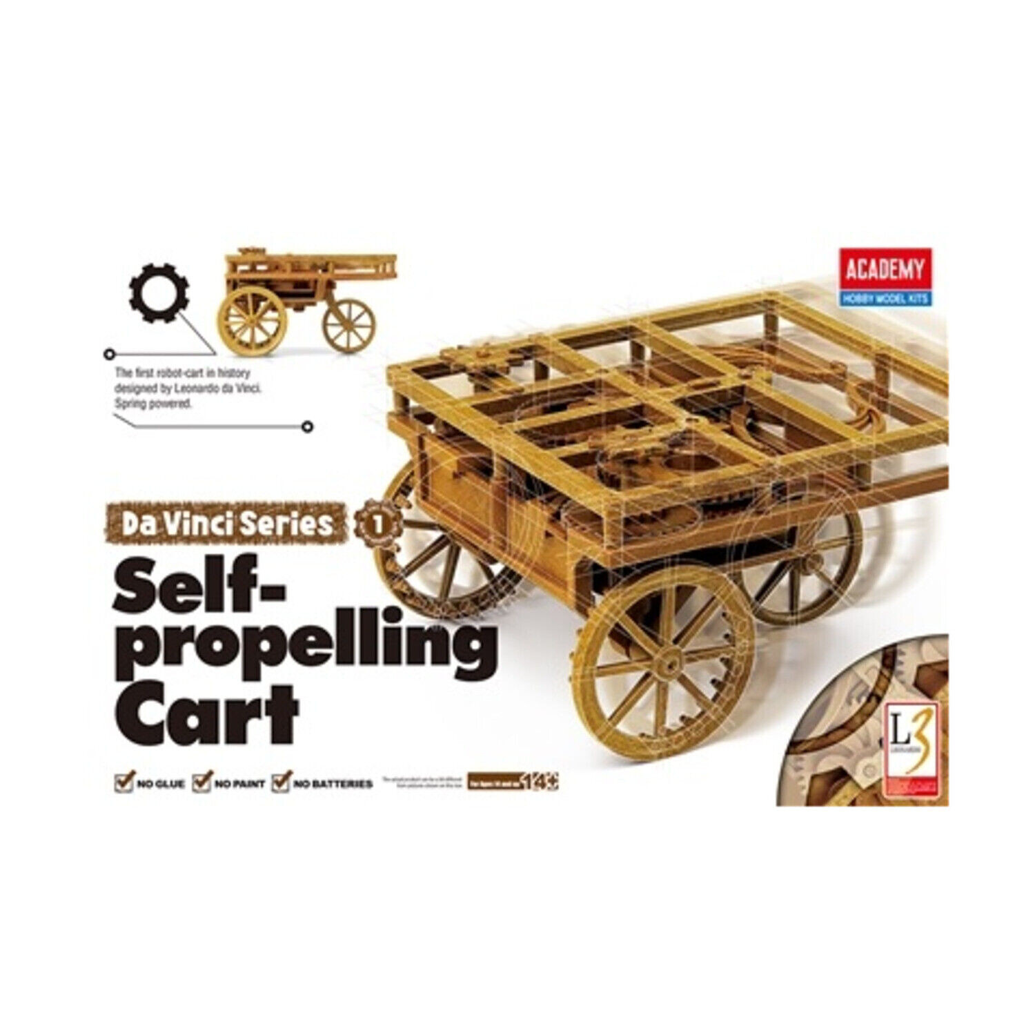 Academy 18129 DAVINCI SELF-PROPELLING CART - 101/18129 - expresní doprava