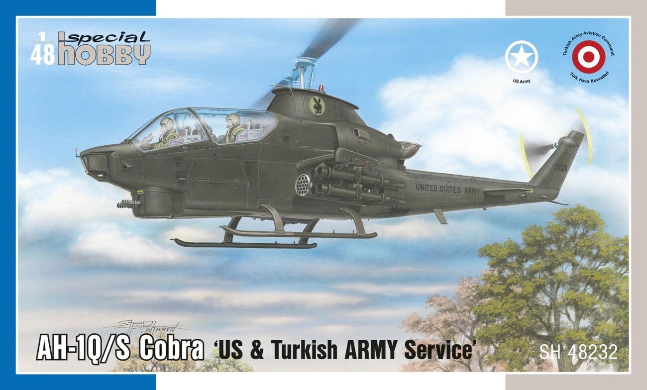 1:48 Special Hobby SH48232 AH-1Q/S Cobra "US & Turkish Army Service - 100/SH48232 - expresní doprava