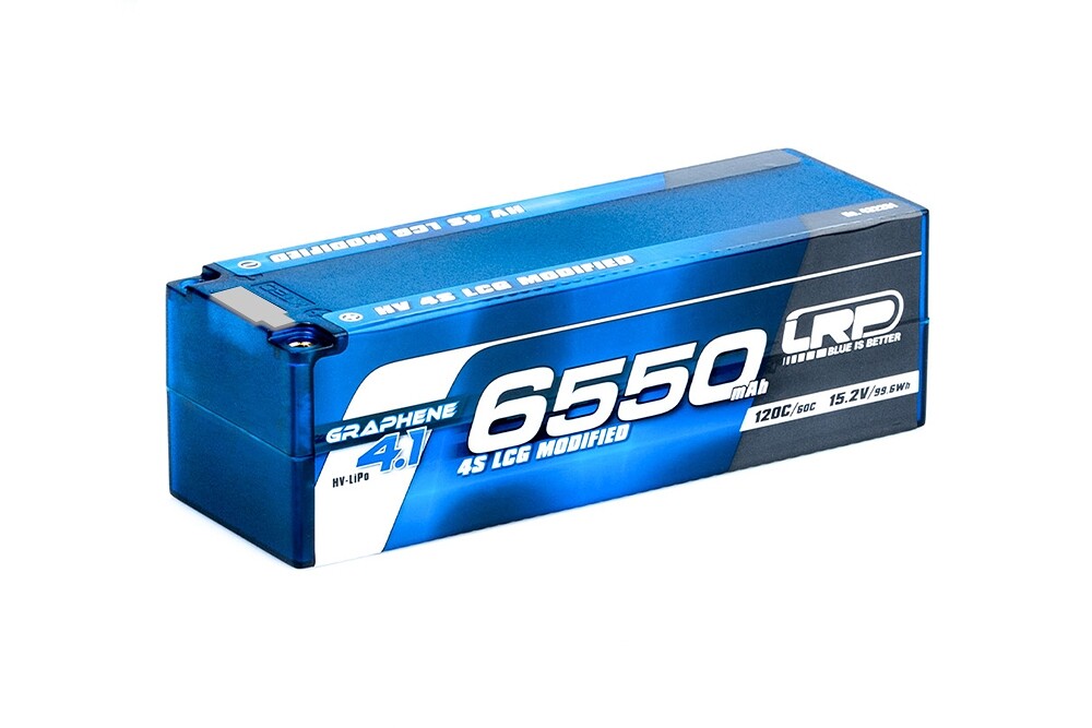 LRP Electronic HV LCG Modified GRAPHENE-4.1 6550mAh Hardcase Akku - 15.2V LiPo - 120C/60C - L432251 - expresní doprava