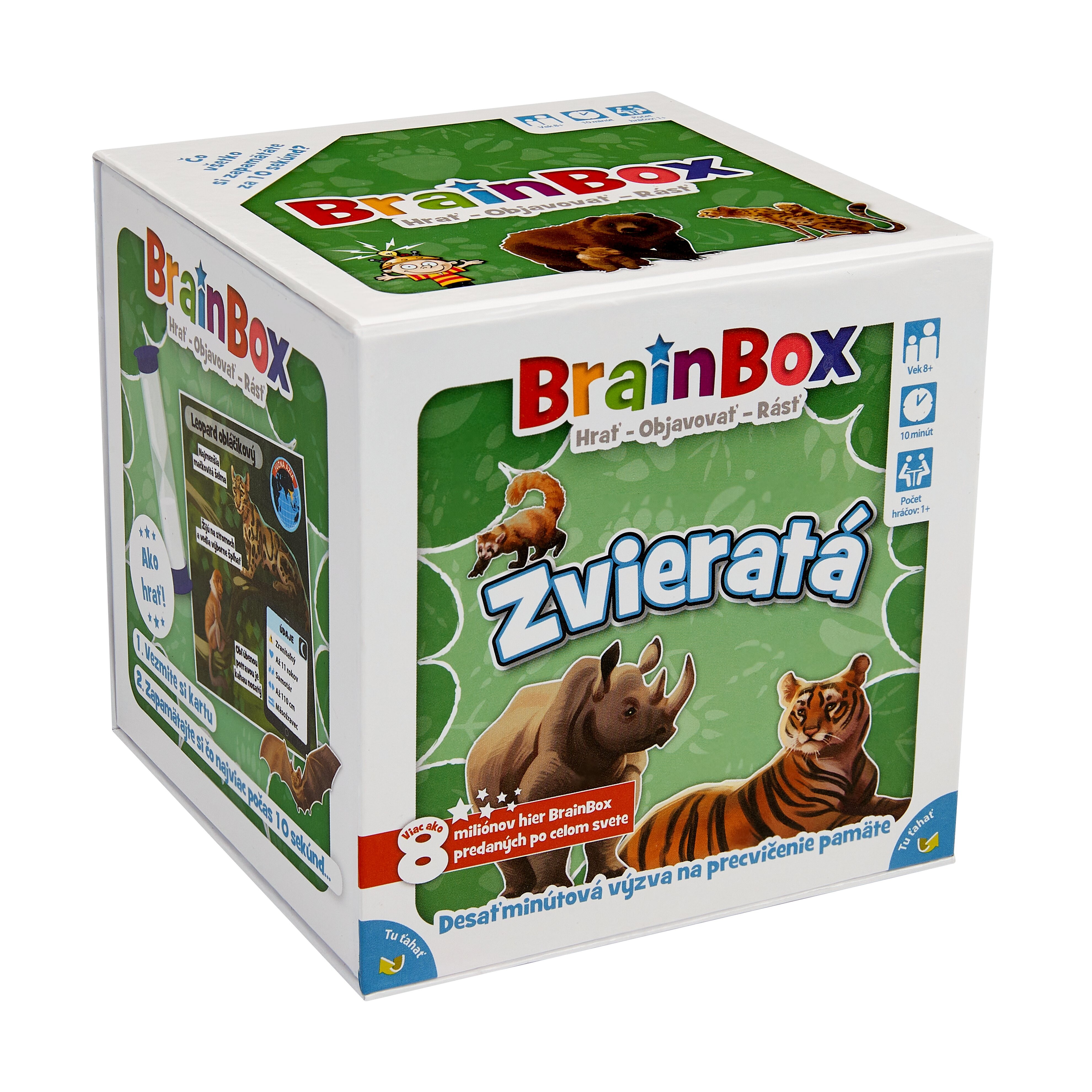 GreenBoardGames BrainBox - zvieratá SK - ASBRBN03SK - expresní doprava